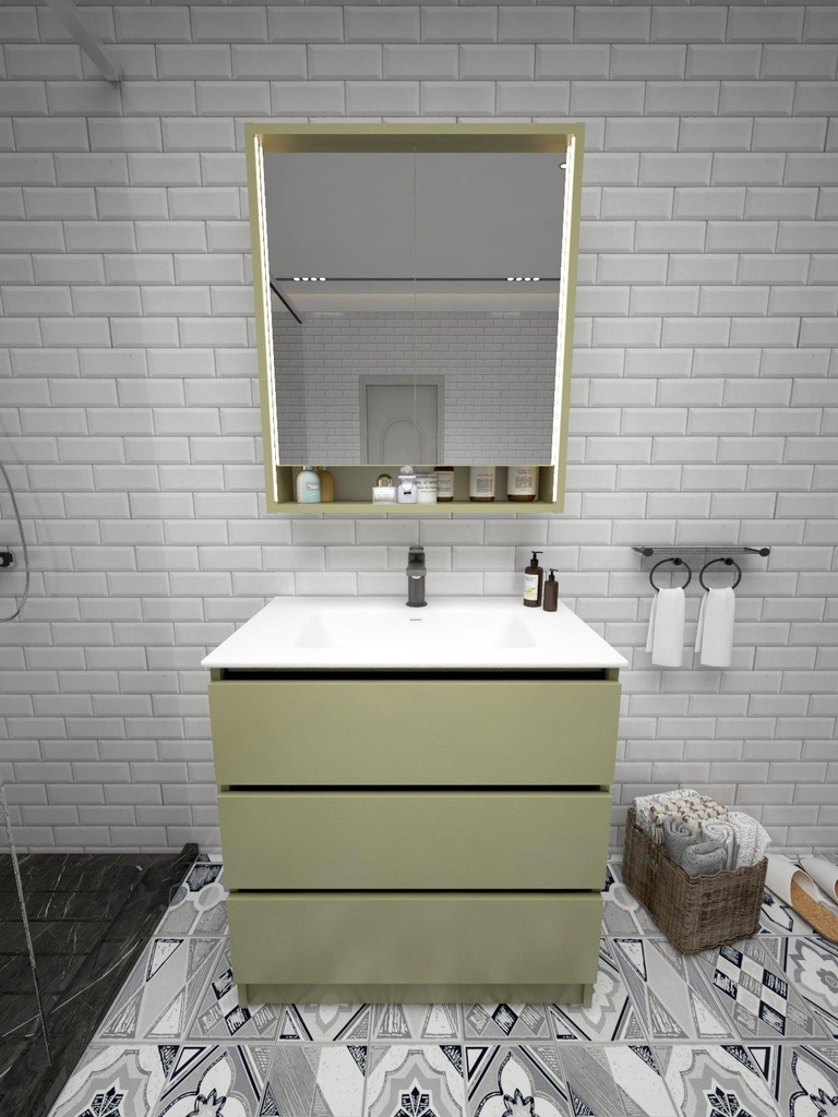 Colección Ballota - Mueble Serena - Verde Oliva